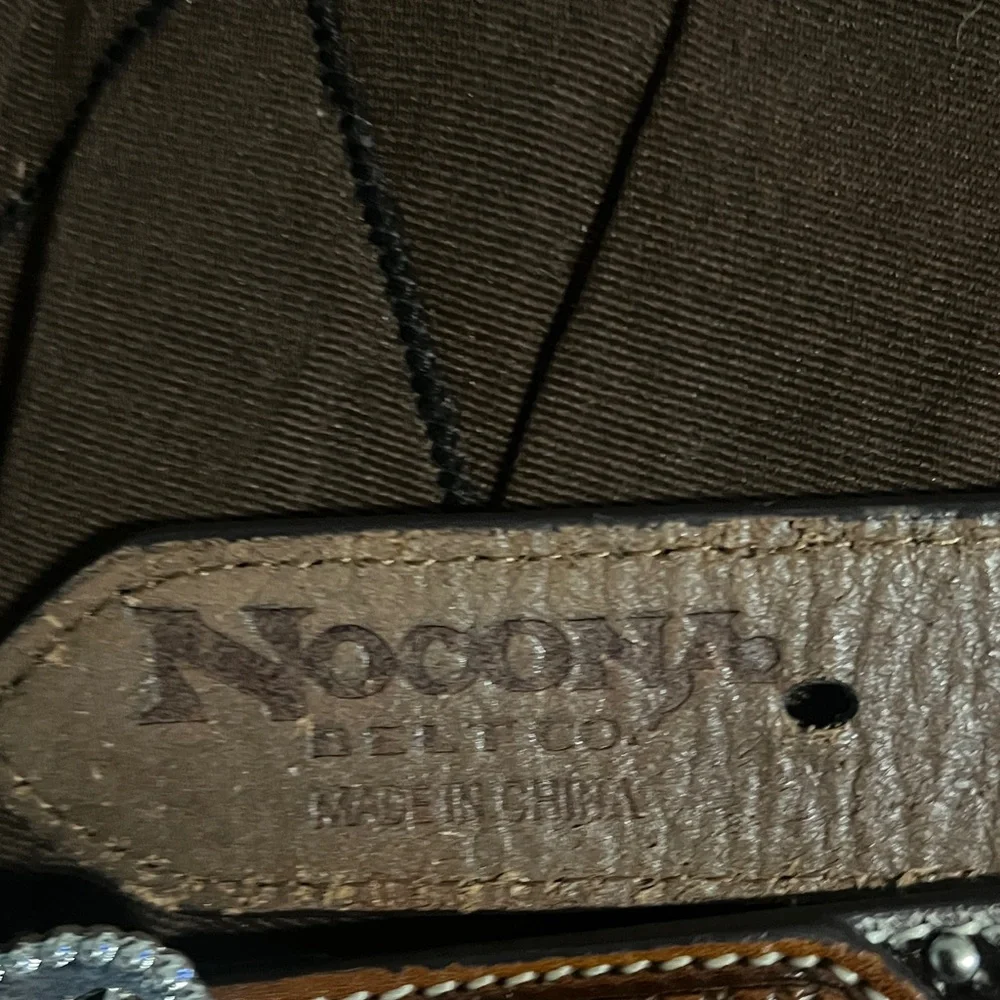 Nocona distinctive belt